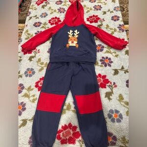Gymboree Boys Color block Fleece 2 piece Matching Set